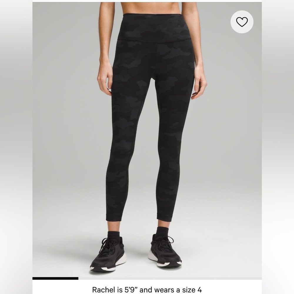 Lululemon wunder under high rise train right 25